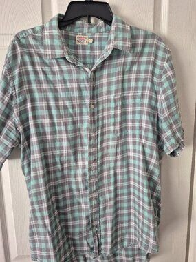 Faherty short sleeved button down